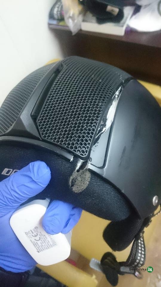 Kask na stoku obowiązkowy! Beskidzka24.pl Kask na stoku obowiązkowy! Beskidzka24.pl