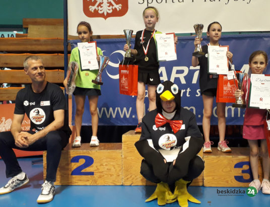 Zuzia – mistrzyni z rakietką