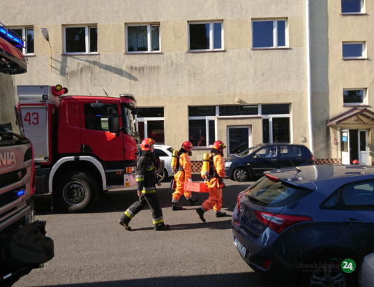 Ewakuacja sortowni przesyłek