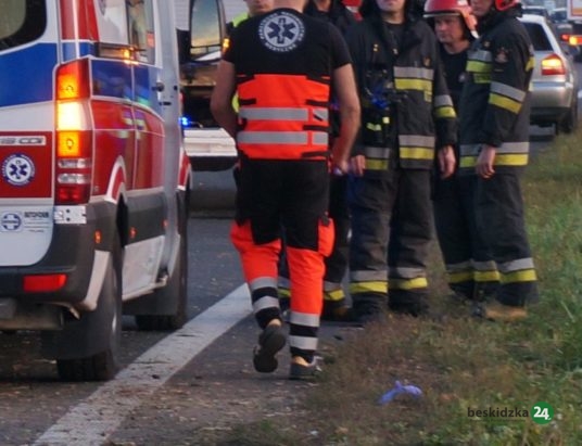 Śmierć w Istebnej. Nie żyje rowerzysta… (aktualizacja)