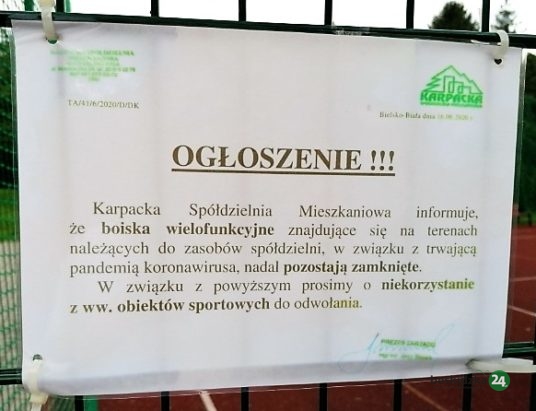 Bielsko-Biała: Wiecować można, grać już nie