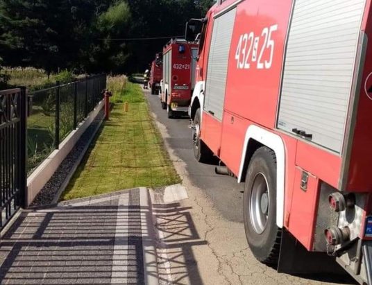 Pierściec/Bąków: Rozszczelnione gazociągi. Ewakuowano ponad 30 osób