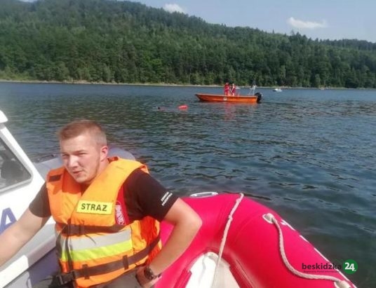 Akcja jakiej jeszcze na jeziorze nie było