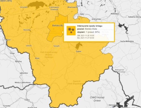 Czekają nas intensywne opady śniegu