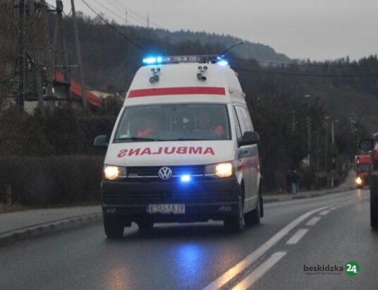Tragedia na drodze. Leżał nieprzytomny z urazem głowy, przyczynę śmierci ustali sekcja zwłok