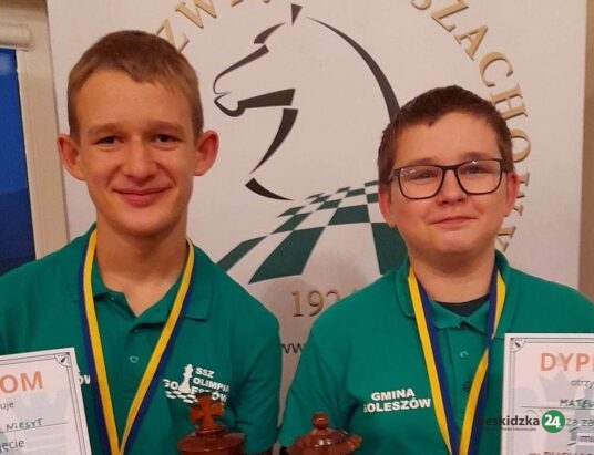 Ustroń: Triumf i wysokie miejsca młodych zawodników z goleszowskiego klubu w szachach szybkich