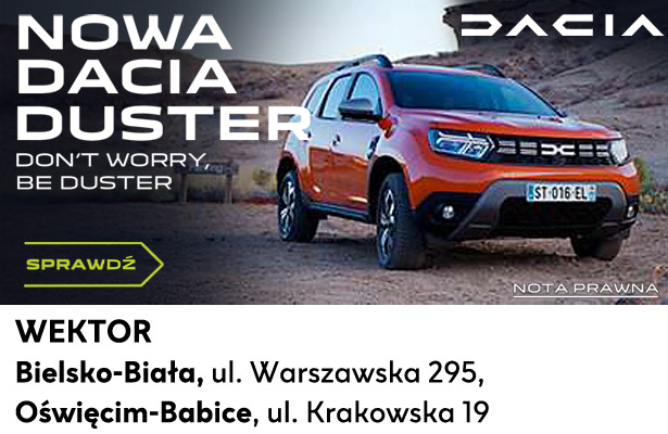 Dacia Duster grudzień 22
