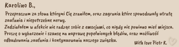 Przeprosiny mobile A