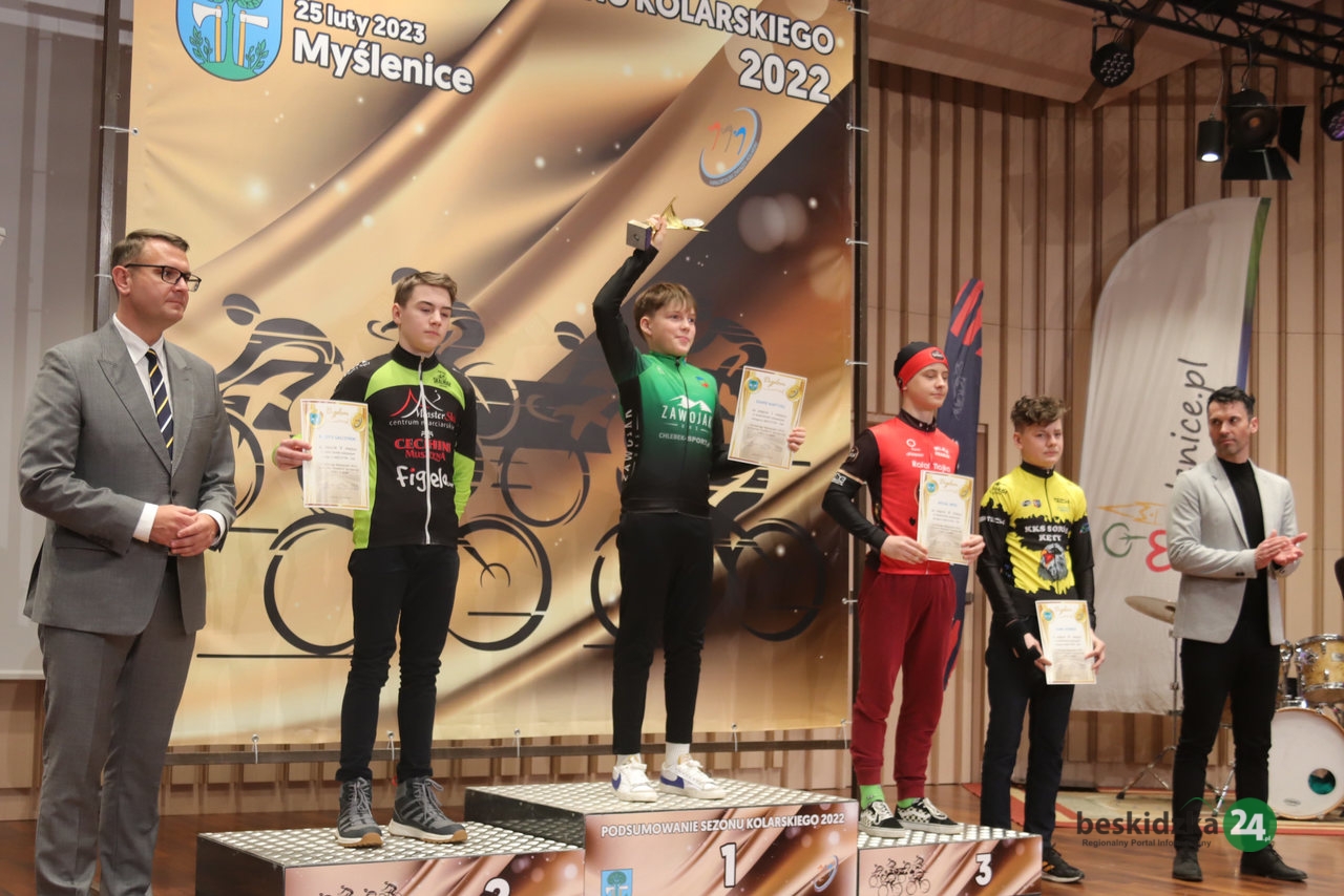 Na kolarskim podium