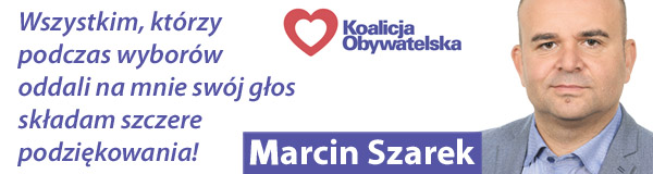 M. Szarek podziekowania