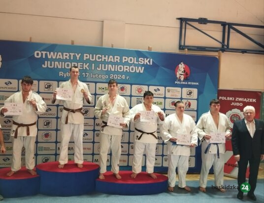 Świetne miejsce w Pucharze Polski Juniorów judoki z gminy Dębowiec