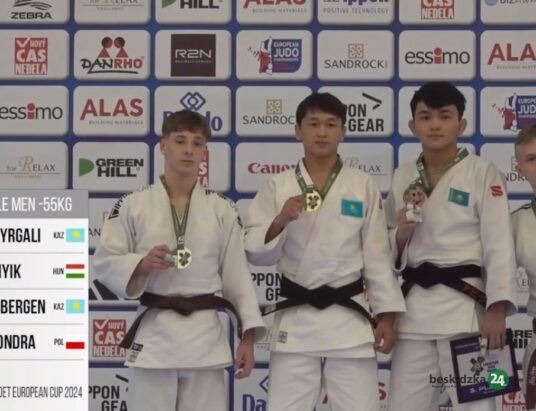 Jan Kolondra zdobył medal w Pucharze Europy Kadetów w judo | WIDEO