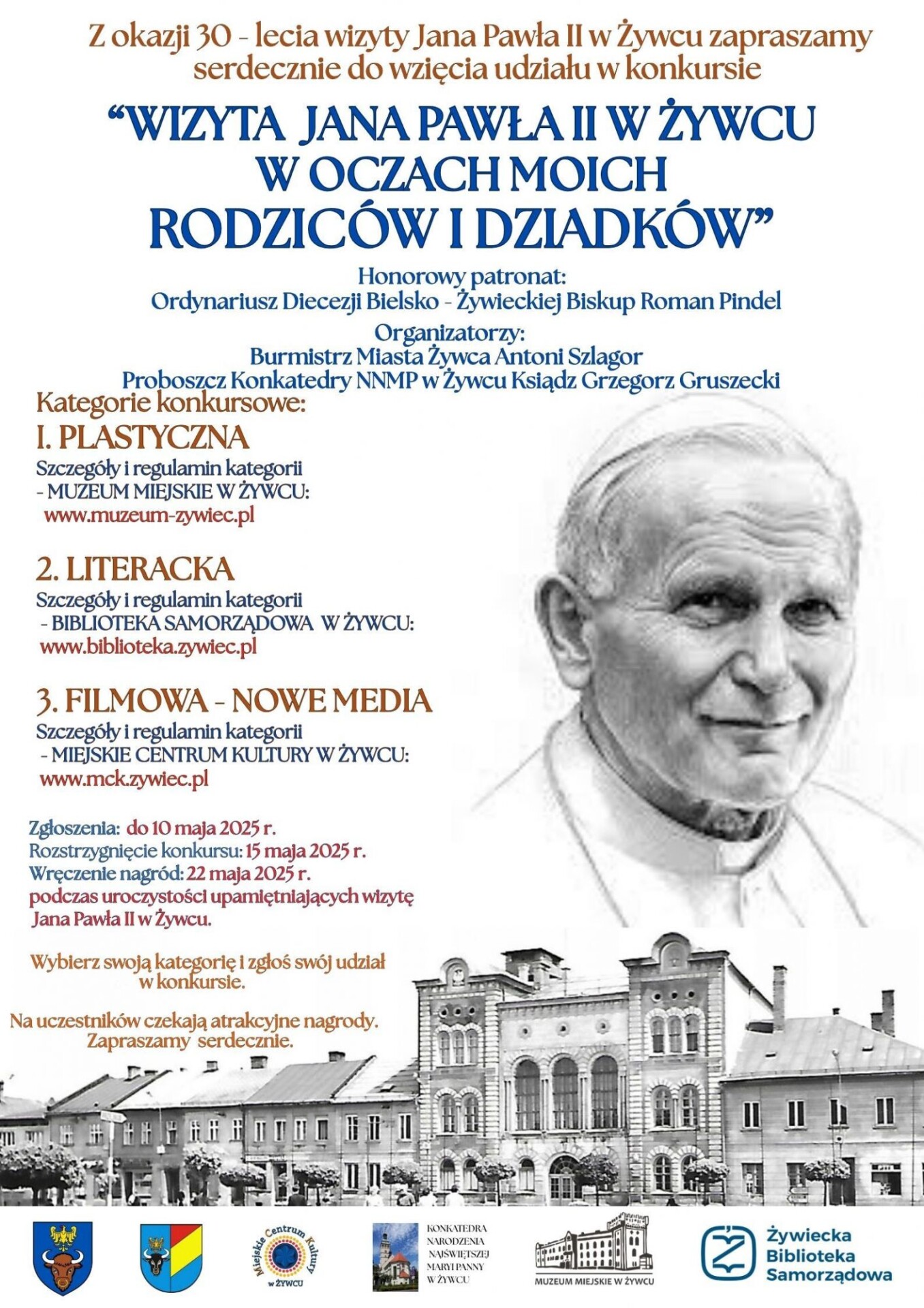 Papieski konkurs – 30 lat wizyty Jana Pawła II w Żywcu