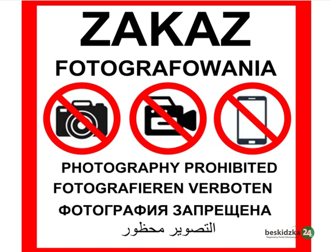 Zakaz fotografowania. Więcej pytań niż odpowiedzi