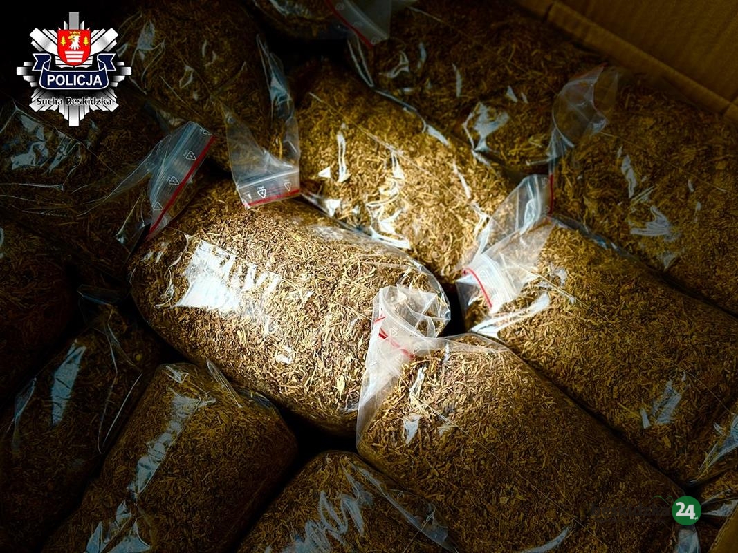 Miał „lewy” tytoń i papierosy