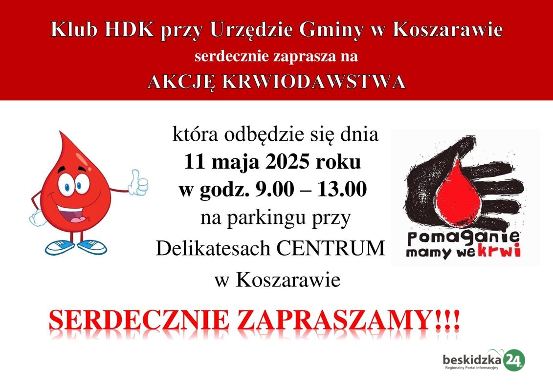 Akcja krwiodawstwa w Koszarawie