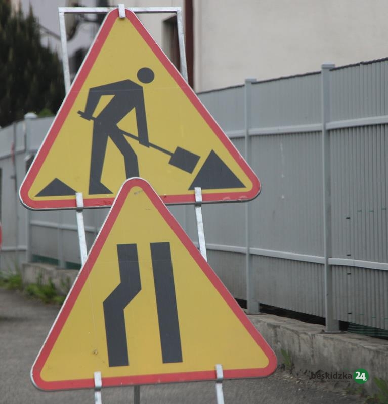 Utrudnienia na drodze powiatowej w Twardorzeczce