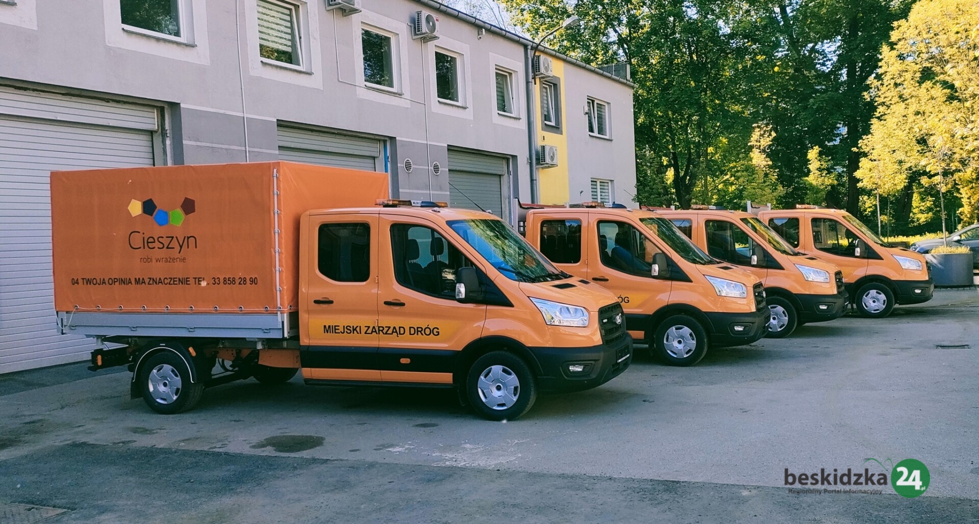 Cieszyn. Nowe dostawczaki dla MZD