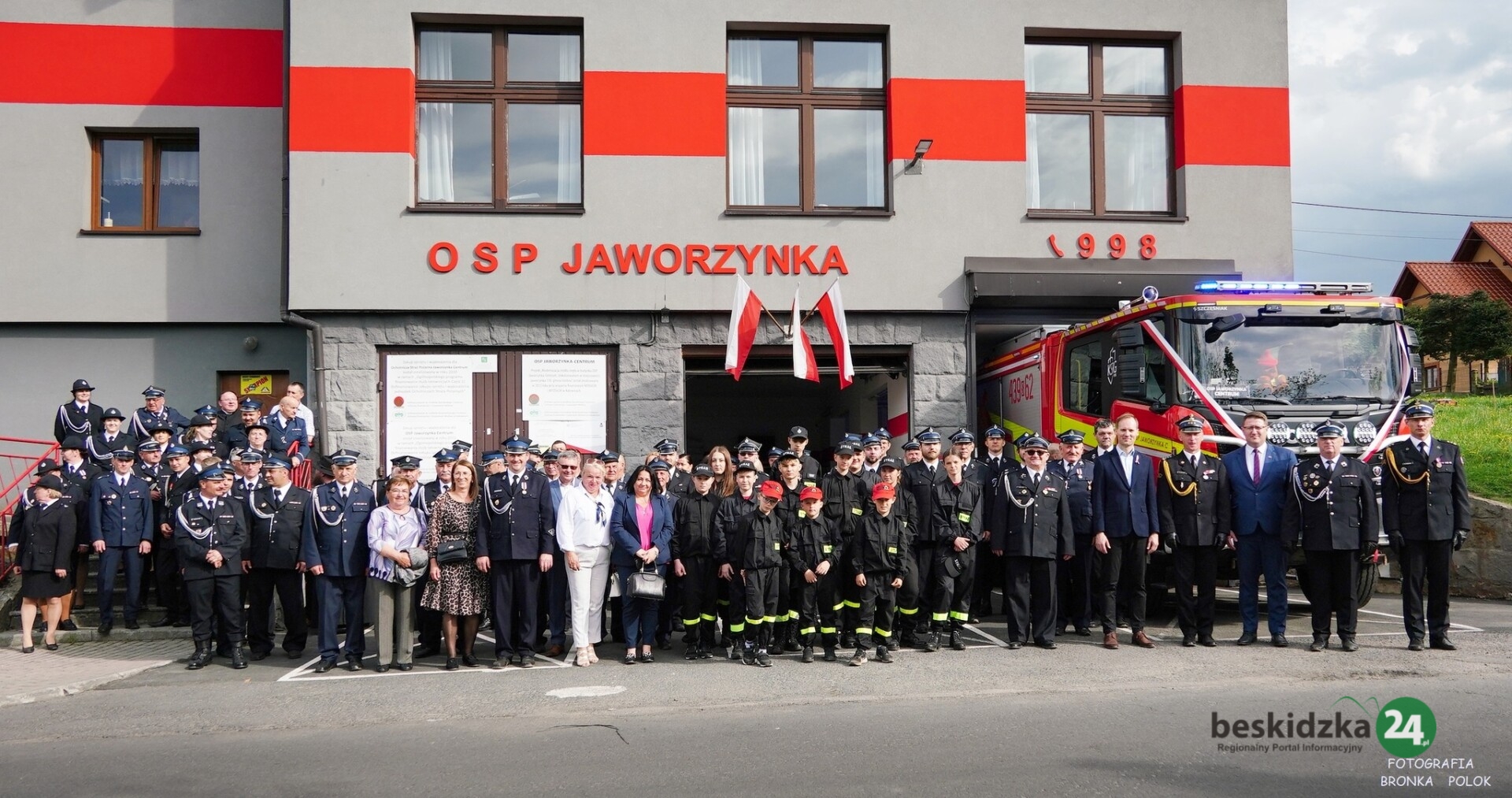 Jaworzynka. Nowy wóz strażacki na piękny jubileusz