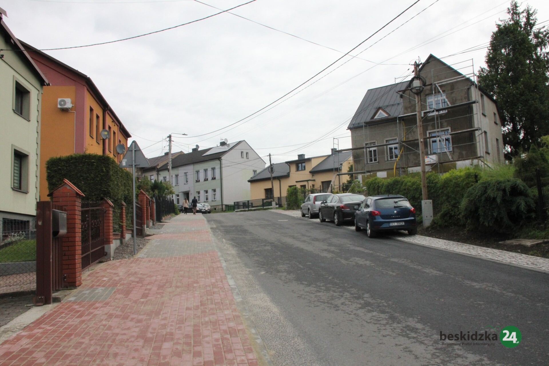 Cieszyn. Ul. Przepilińskiego po remoncie