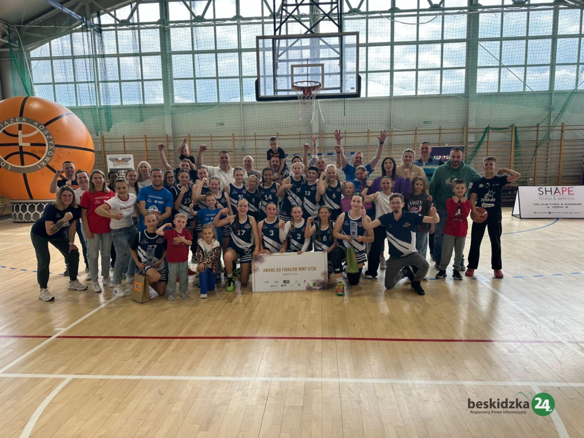 Koszykarki TS Siła Ustroń w finałach MMP U13K