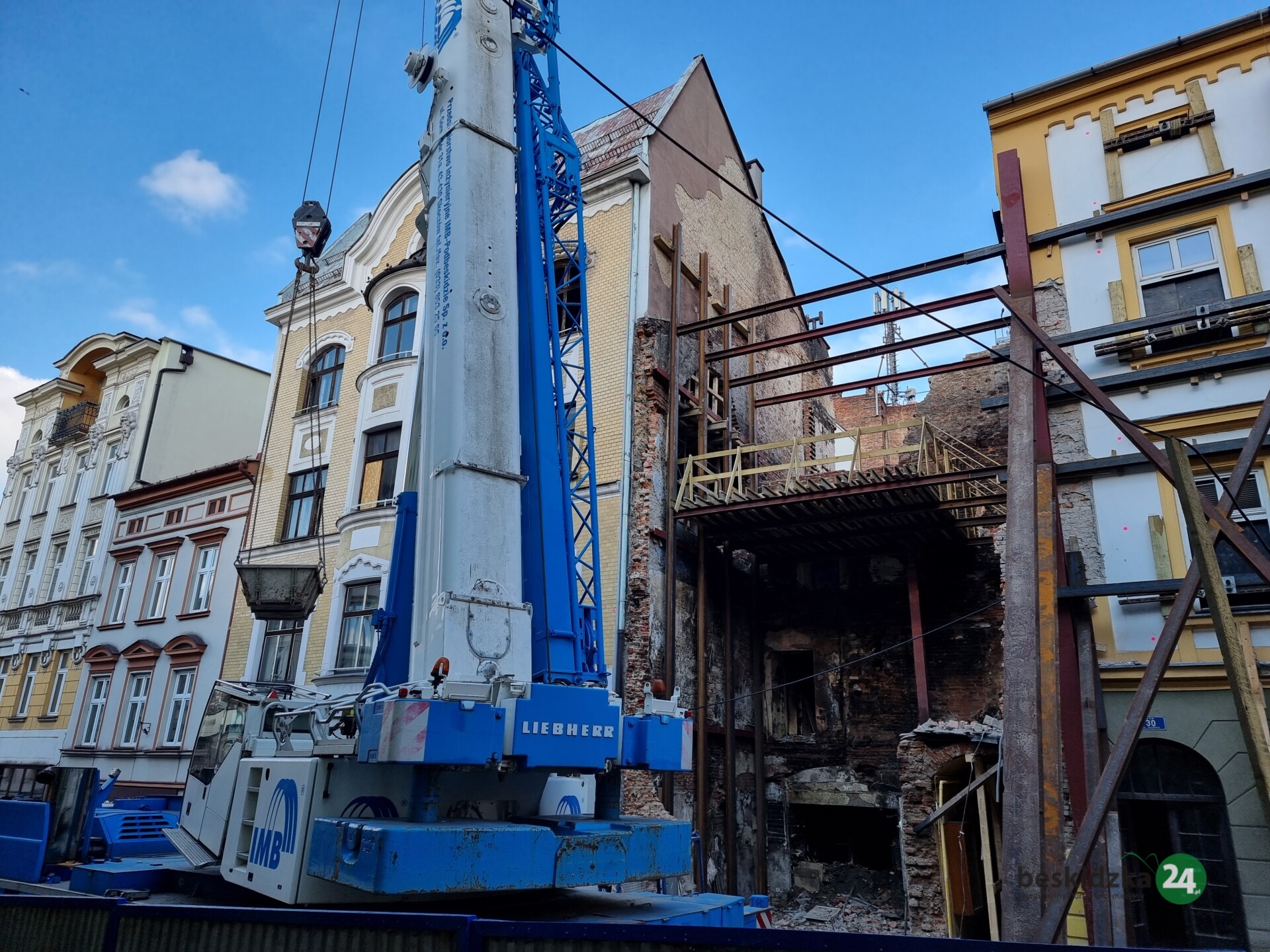 Wybuch w kamienicy przy ul. Głębokiej w Cieszynie nie był przypadkiem