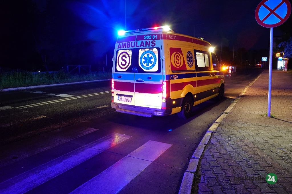 Z ostatniej chwili: Potrącenie na przejściu. Do szpitala odwieziono mężczyznę – foto