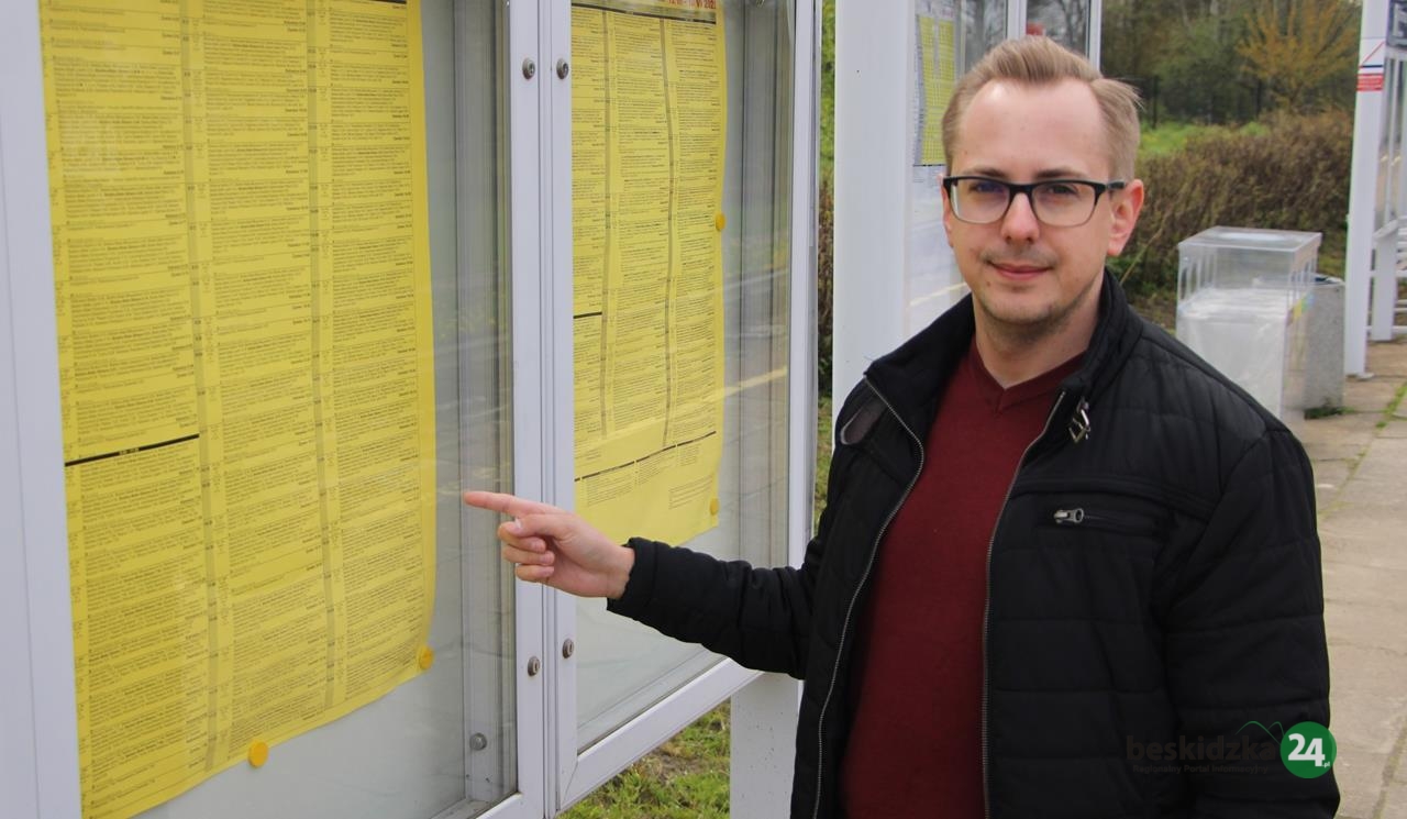 Radny z Łodygowic z apelem do Kolei Śląskich