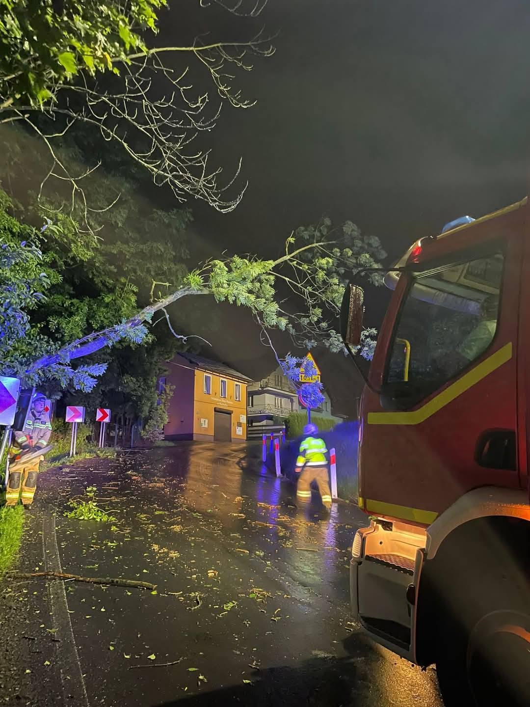 Przez nasz region przeszedł front burzowy