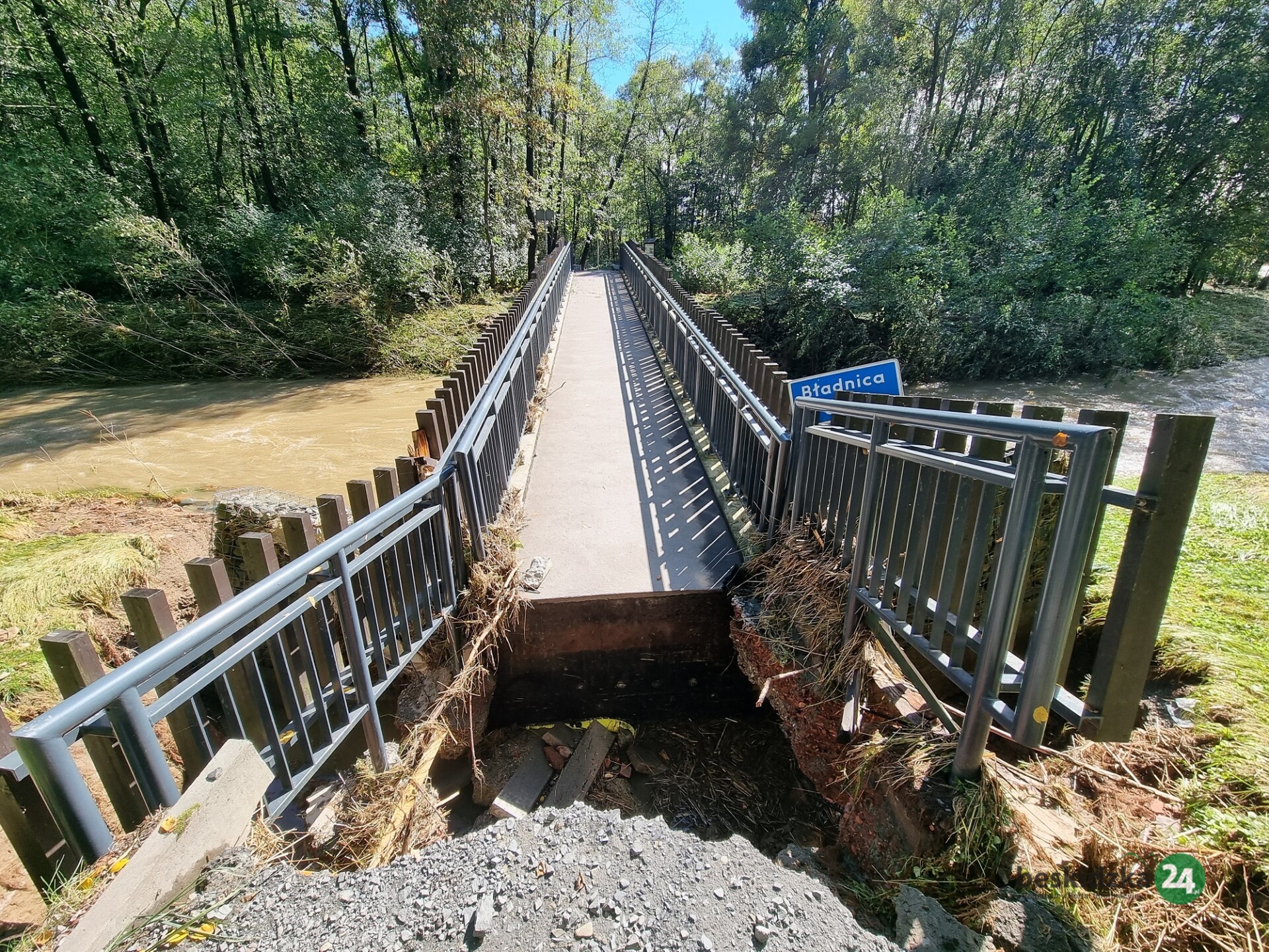 Skoczów odnowi kolejny obiekt zniszczony podczas ubiegłorocznej powodzi