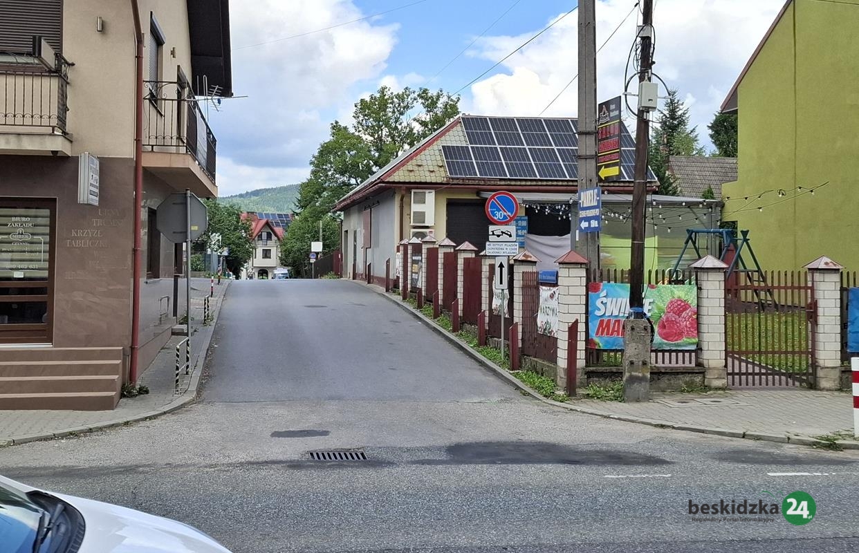 Utrudnienia w centrum Jordanowa