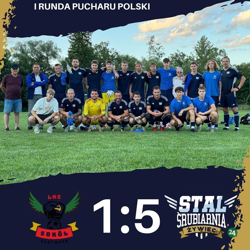Ruszył Puchar Polski Podokręgu Żywiec! Stal Śrubiarnia Żywiec już w II rundzie