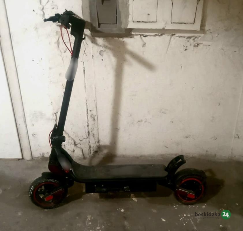 Odzyskali hulajnogę, ale dalej szukają złodzieja