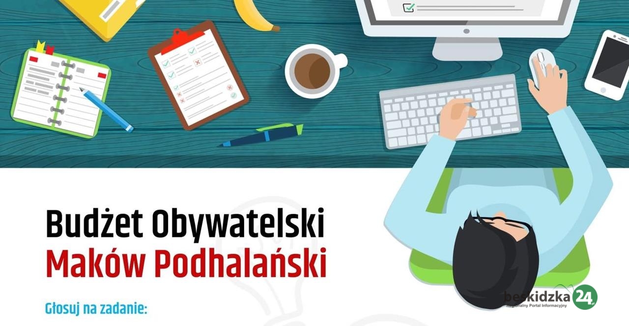 Budżet obywatelski w Makowie Podhalańskim. Głosowanie od 10 sierpnia