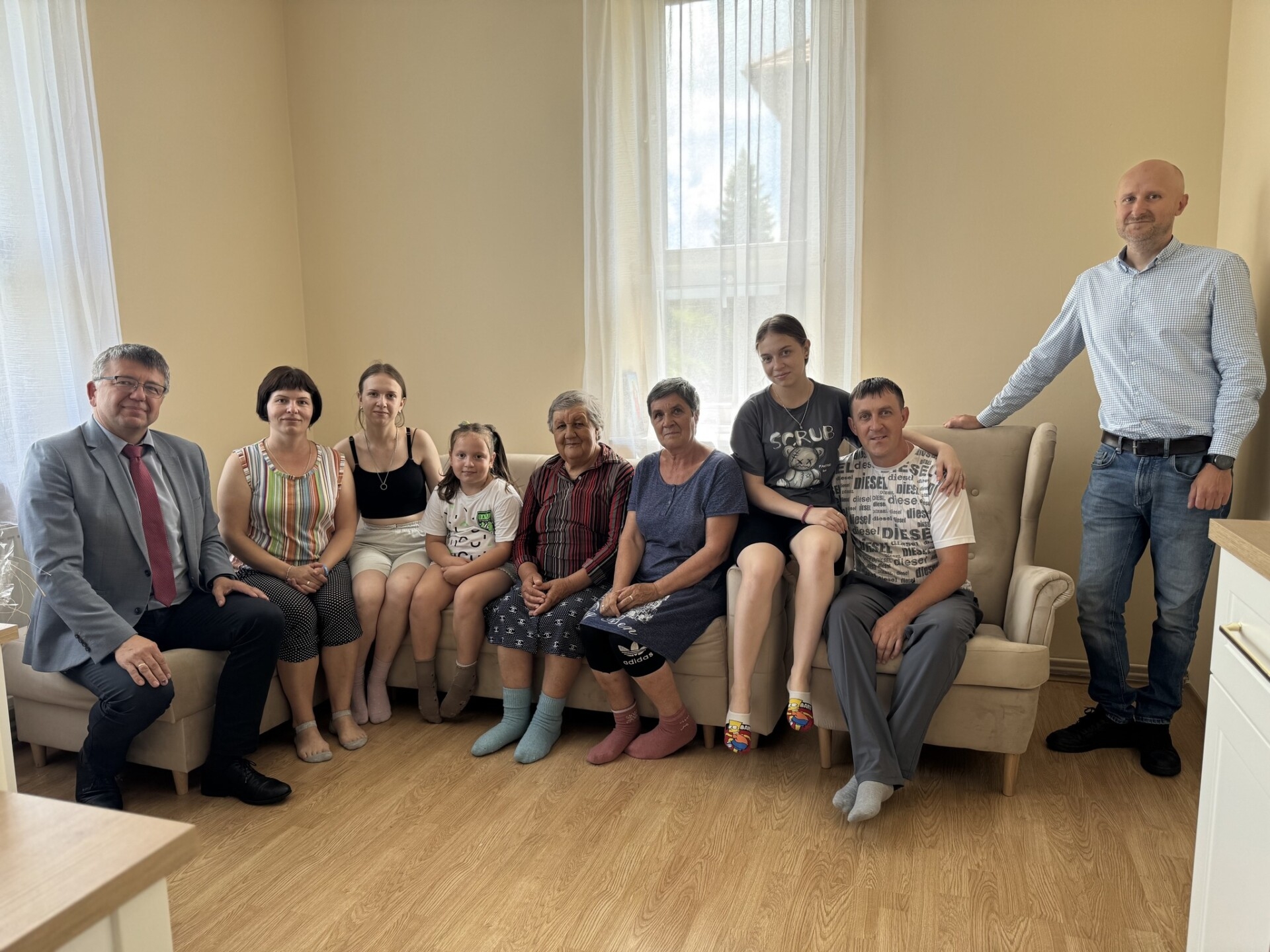 Kaczyce stały się nowym domem dla rodziny z Kazachstanu