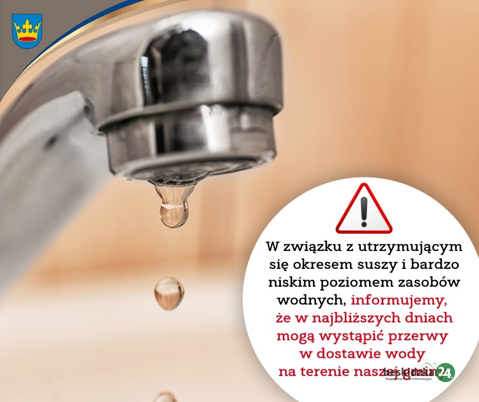 Mogą być duże problemy z wodą w gminie Lanckorona