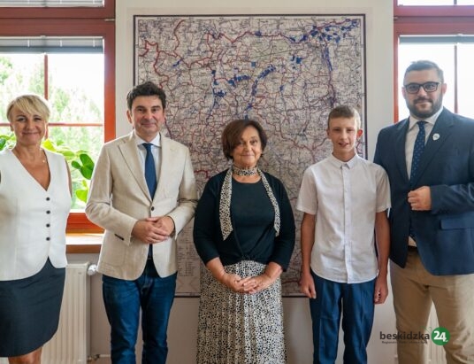 Ustroń. Gratulacje od ministra dla młodego bohatera, który uratował życie męzczyźnie