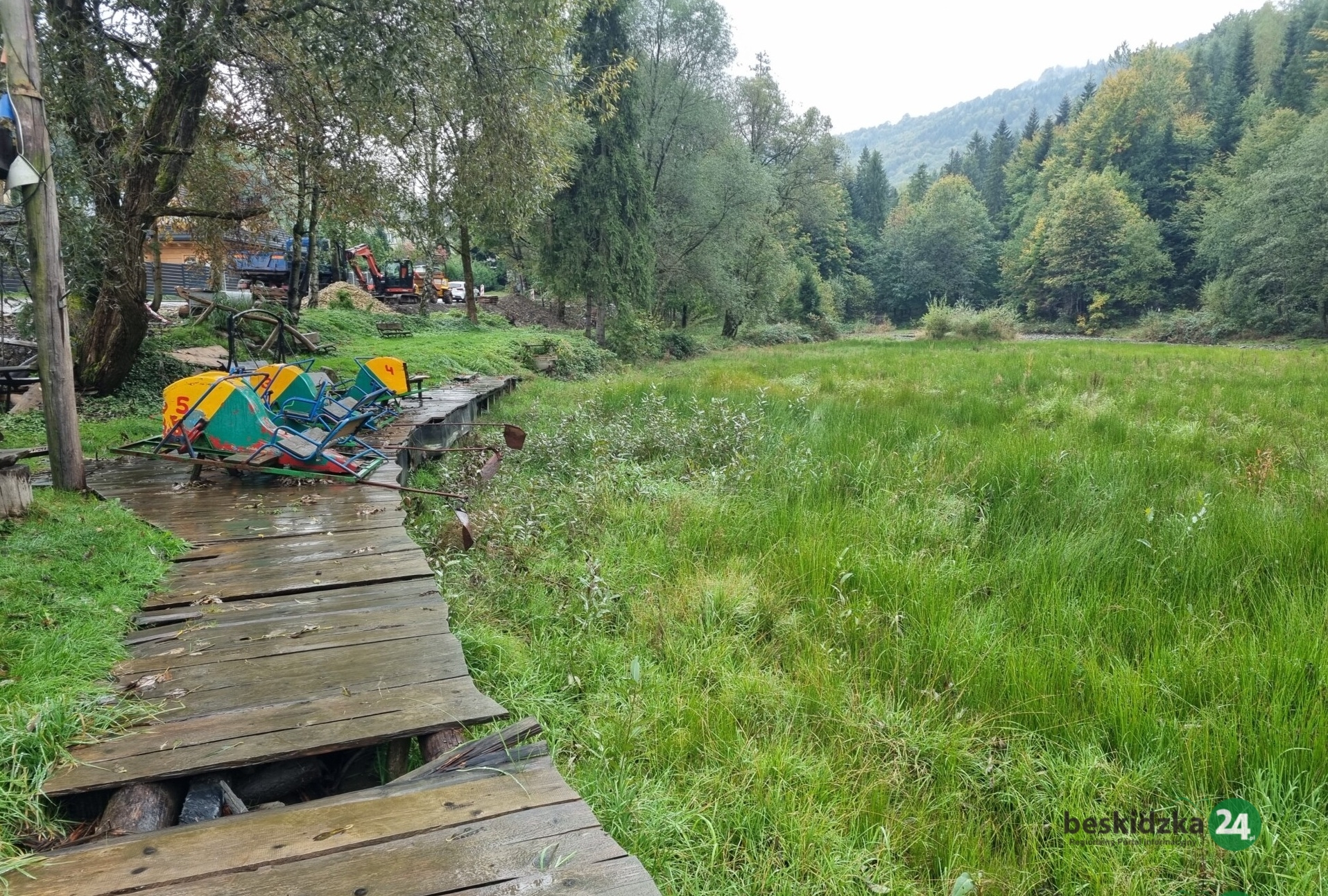 Brenna. Wraca niszczejącej przystani wodnej Hołcyna. Wójt apeluje do najemcy