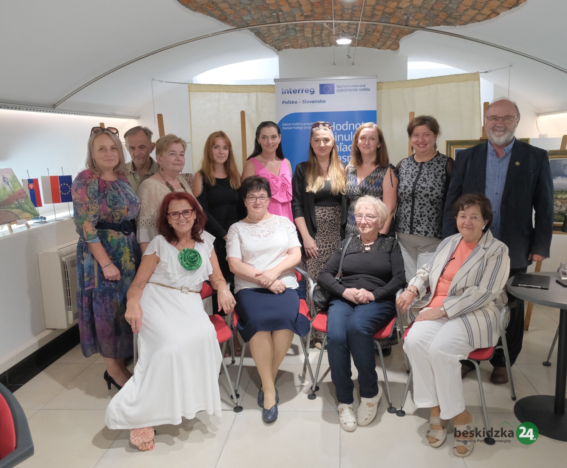 Międzynarodowa wystawa w Galerii pod Ratuszem w Strumieniu