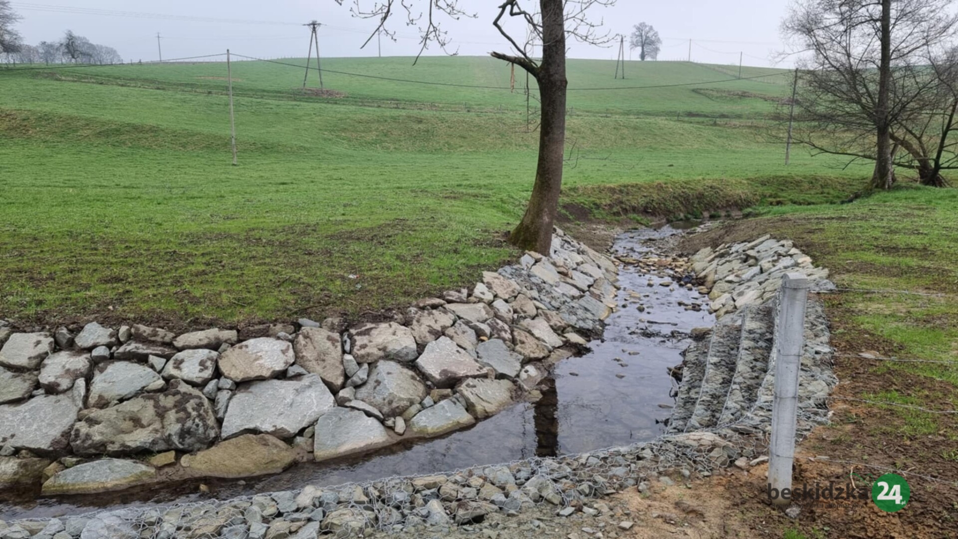 Potok Krasna w Cieszynie będzie dalej regulowany