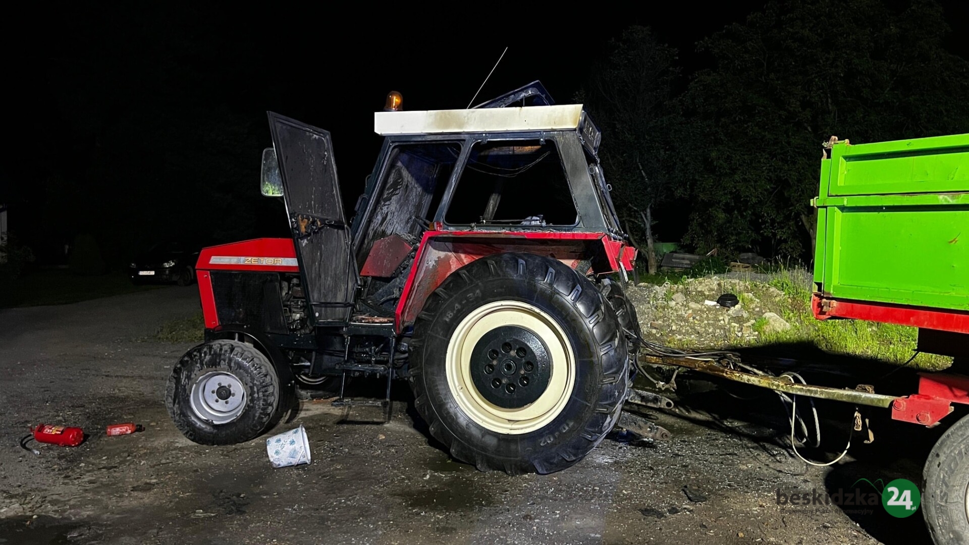 Kolejny pożar w Mnichu