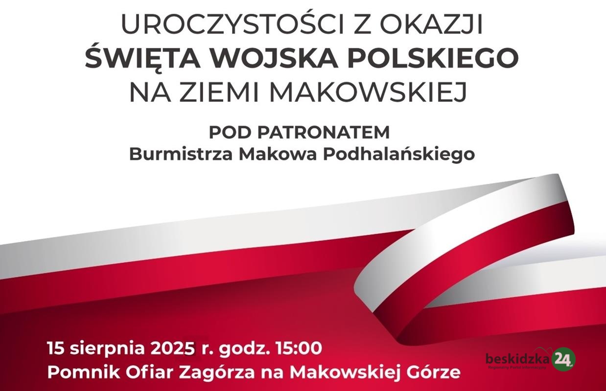 Uroczystości Święta Wojska Polskiego w Makowie Podhalańskim – WIDEO