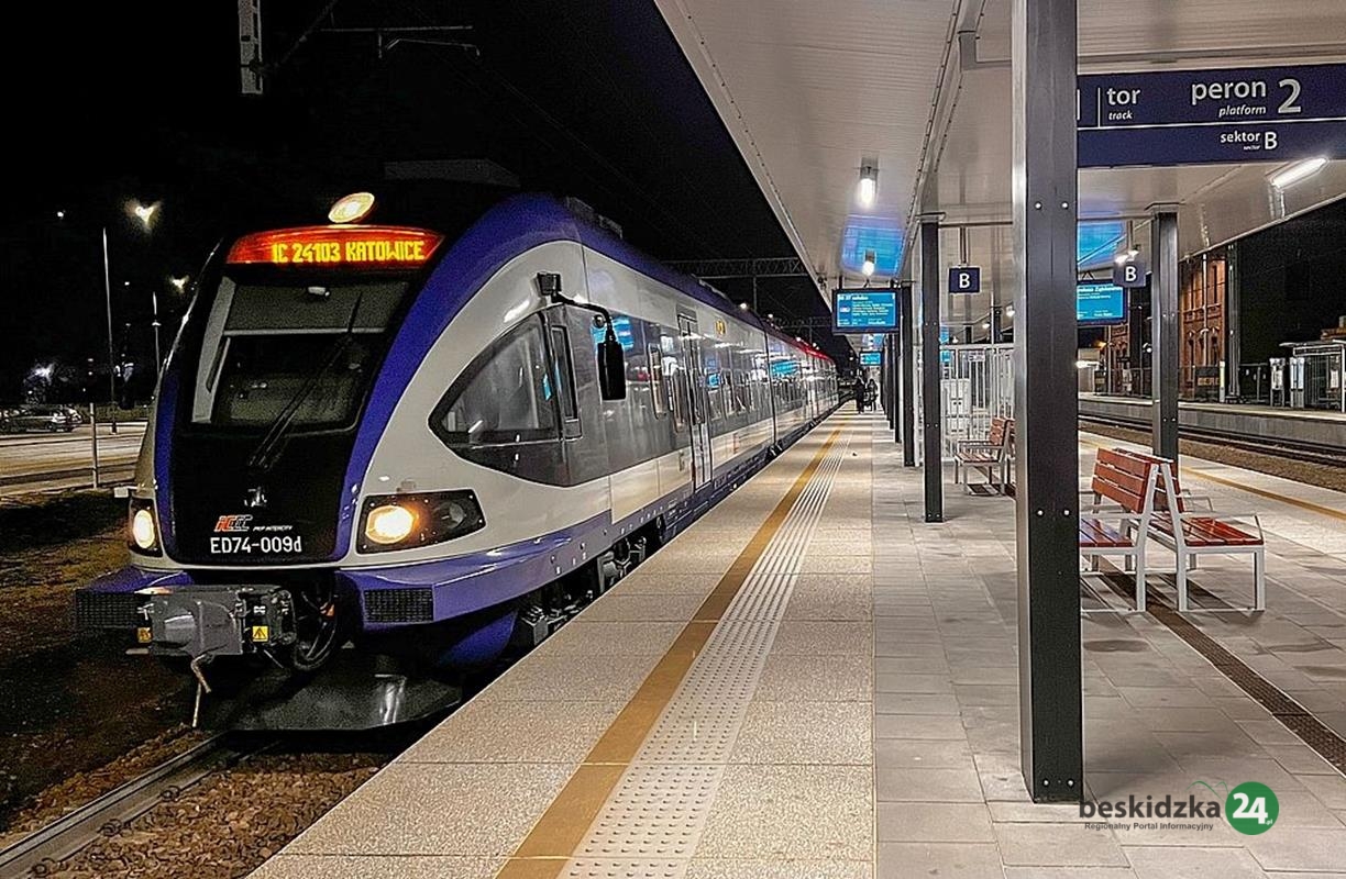 Jak pojadą pociągi IC z Bielska-Białej do Krakowa? Nazwy i rozkład jazdy – WIDEO
