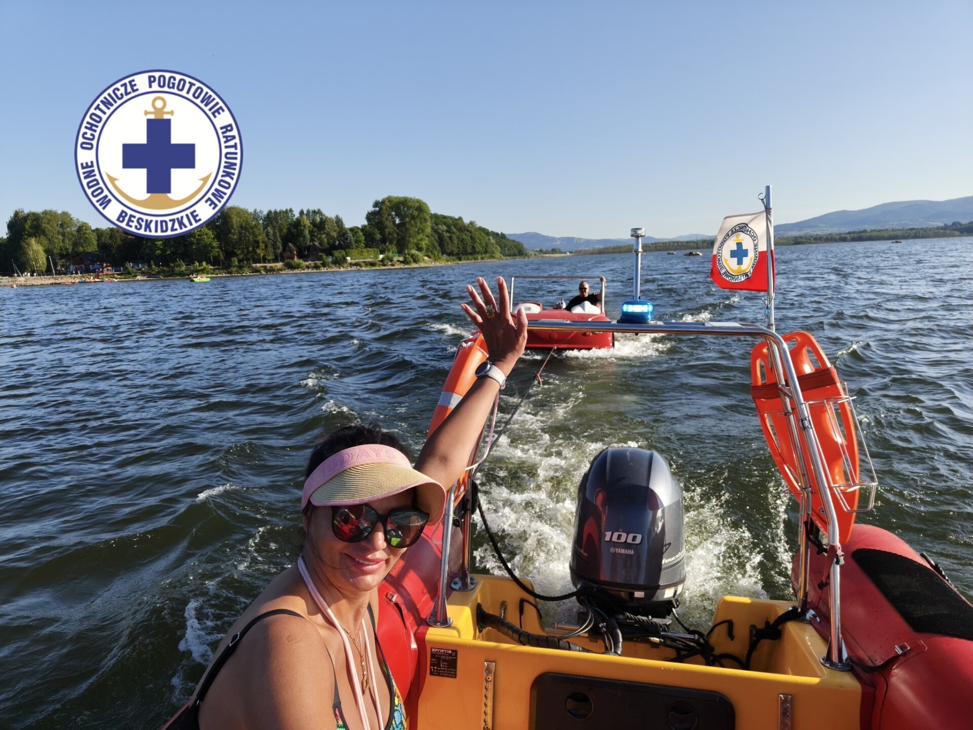 134 akcje ratownicze nad Jeziorem Żywieckim od początku wakacji. Ratownicy WOPR reagują na każde wezwanie