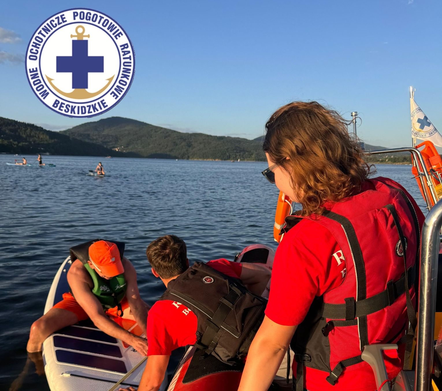 Długi weekend nad Jeziorem Żywieckim: Beskidzki WOPR przeprowadził 14 akcji ratunkowych