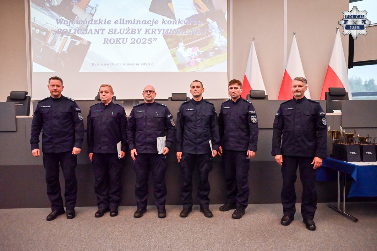 Cieszyńscy kryminalni najlepsi w województwie