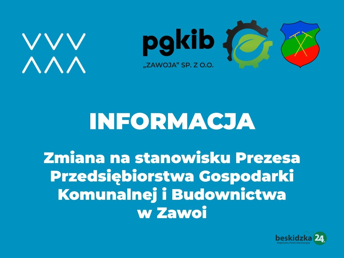 Zmiana prezesa w spółce komunalnej w Zawoi