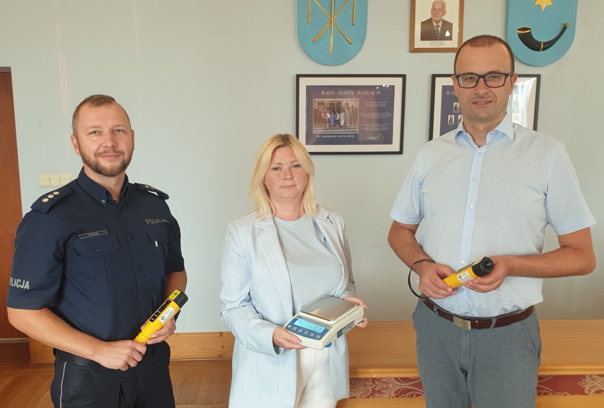 Nowy sprzęt dla policji. Hażlach stawia na bezpieczeństwo na drogach