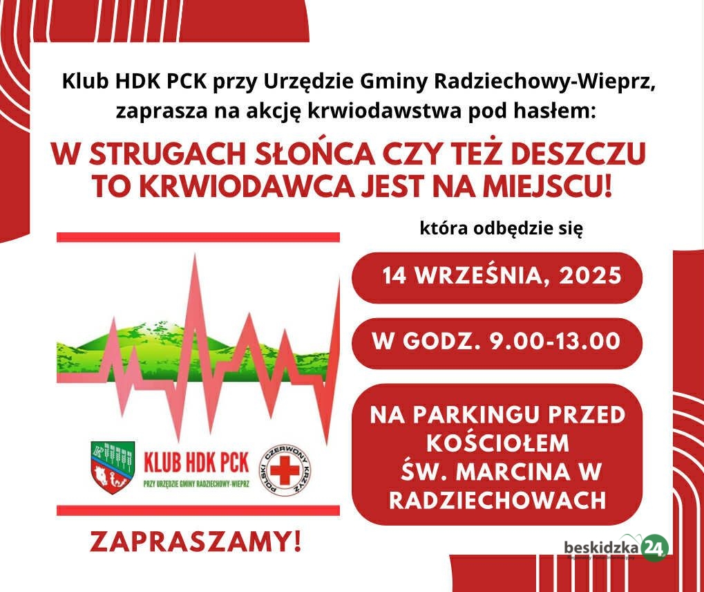 Akcja krwiodawców w Radziechowach