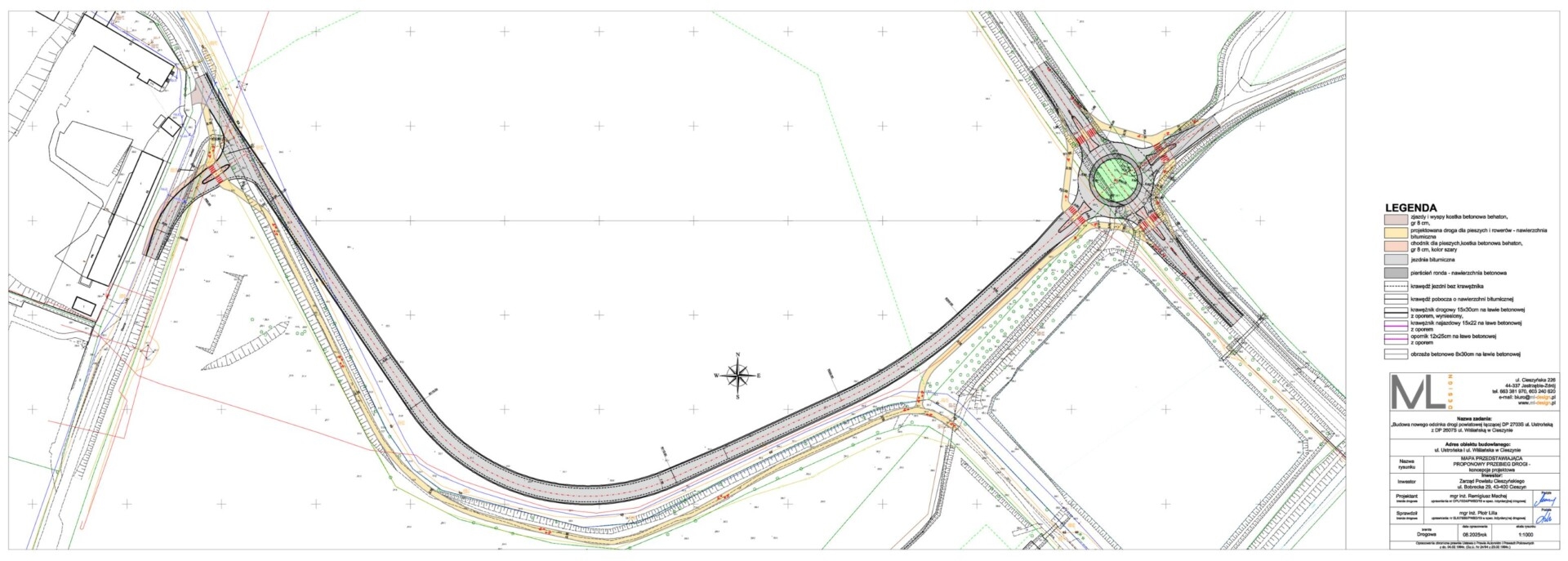 Projektanci zaczęli prace. Nowa droga w Cieszynie połączy ul. Ustrońską z ul. Wiślańską